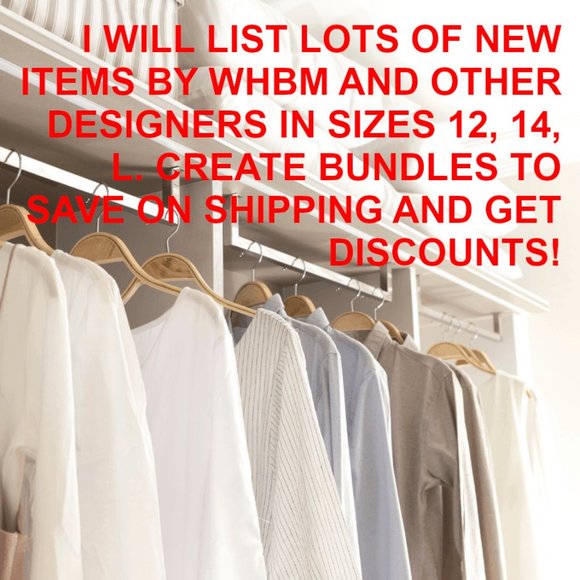 WHBM $190 WHBM® Studio Blazer Ecru Off White  10 12 14 - Picture 3 of 8